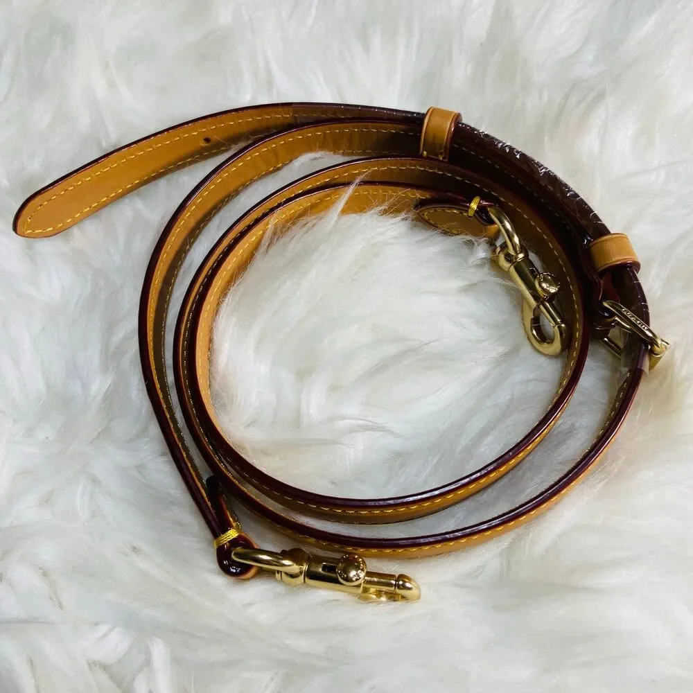 Honey Brown Coach Crossbody Strap